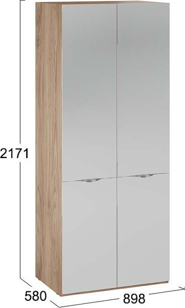 Шкаф ТриЯ Глосс 580 / СМ-319.07.004