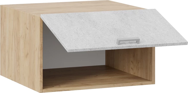 Шкаф навесной для кухни ТриЯ Гранита 1В6ГП с одной откидной дверью - фото