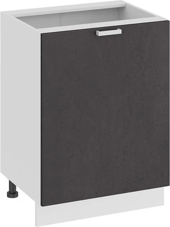 Шкаф-стол кухонный ТриЯ Гранита 1Н6 с одной дверью - фото