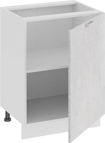 Шкаф-стол кухонный ТриЯ Гранита 1Н6 с одной дверью