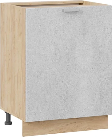 Шкаф-стол кухонный ТриЯ Гранита 1Н6 с одной дверью - фото