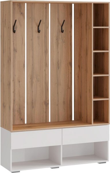 Секция в прихожую Woodville Роут / 593740 - фото