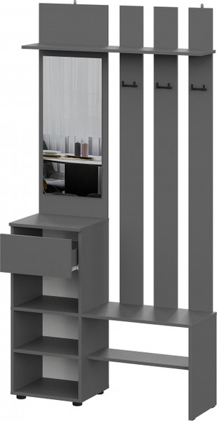 Секция в прихожую Woodville Сибити / 582748