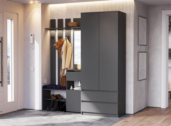 Секция в прихожую Woodville Сибити / 582748