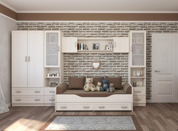 Полка Woodville Колибри бодега / 318777