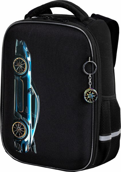 Школьный рюкзак Brauberg Light. Vertical Car / 273110 - фото