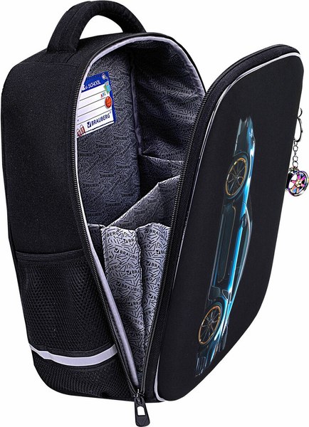 Школьный рюкзак Brauberg Light. Vertical Car / 273110