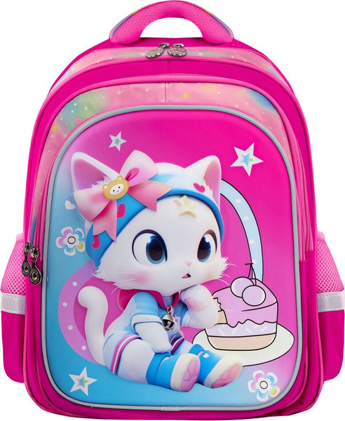 Школьный рюкзак Brauberg Kids Flossy. Sweet Kitten / 273180 - фото