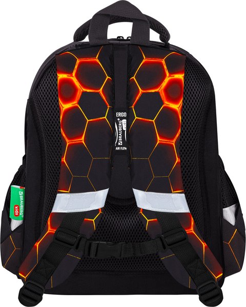 Школьный рюкзак Brauberg Kids. Fire Split / 273147