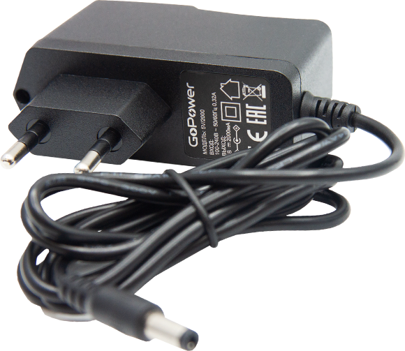Зарядное устройство сетевое GoPower 2.0A 5V / 00-00018642