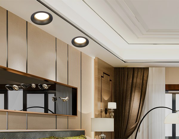 Точечный светильник Ambrella TN51811 BK