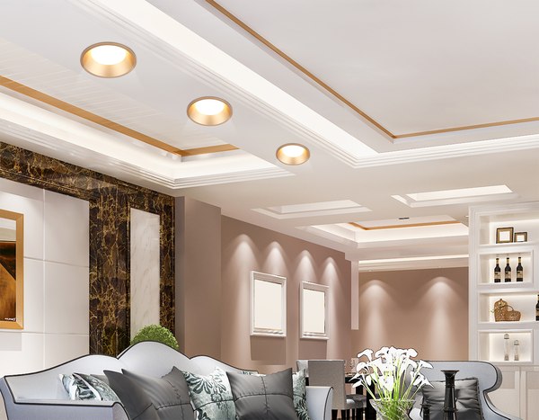 Точечный светильник Ambrella TN51815 GD