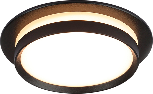 Точечный светильник Ambrella TN5215 BK - фото