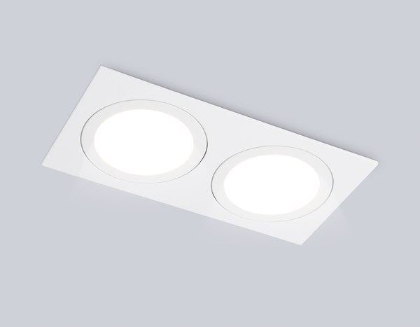 Точечный светильник Ambrella TN6612/2 WH