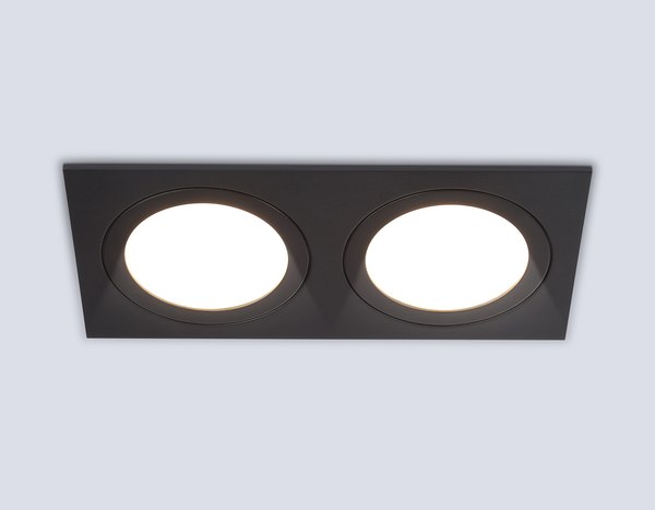 Точечный светильник Ambrella TN6615/2 BK - фото