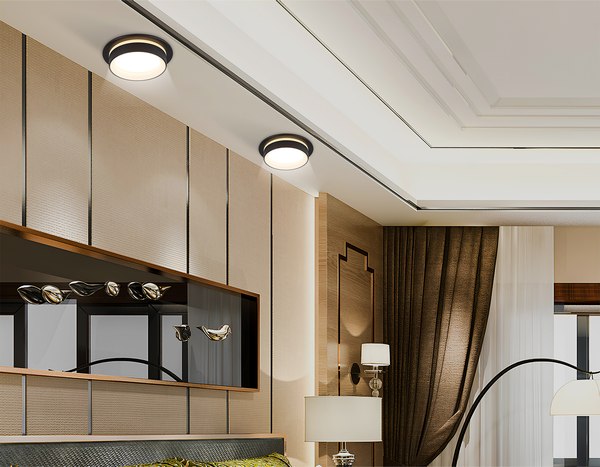 Точечный светильник Ambrella TN6708 BK