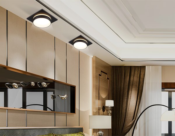 Точечный светильник Ambrella TN6710 BK