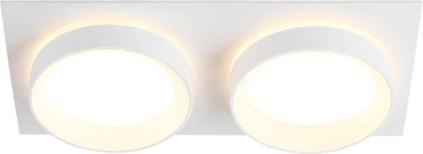 Точечный светильник Ambrella TN6711/2 WH - фото