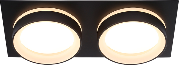 Точечный светильник Ambrella TN6712/2 BK - фото