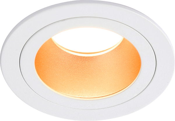 Точечный светильник Ambrella TN102823 WH/GD - фото