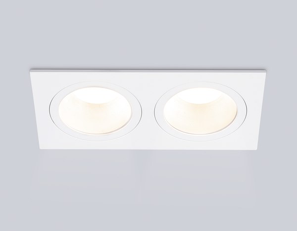 Точечный светильник Ambrella TN102830/2 WH/WH