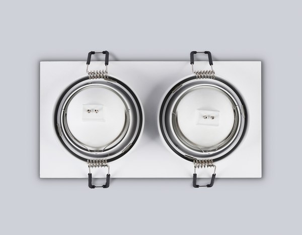 Точечный светильник Ambrella TN102830/2 WH/WH