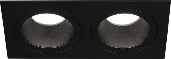 Точечный светильник Ambrella TN102832/2 BK/BK - фото