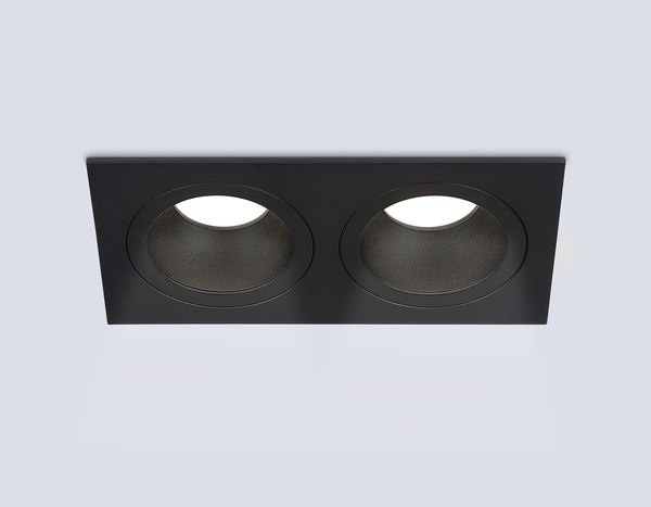 Точечный светильник Ambrella TN102832/2 BK/BK