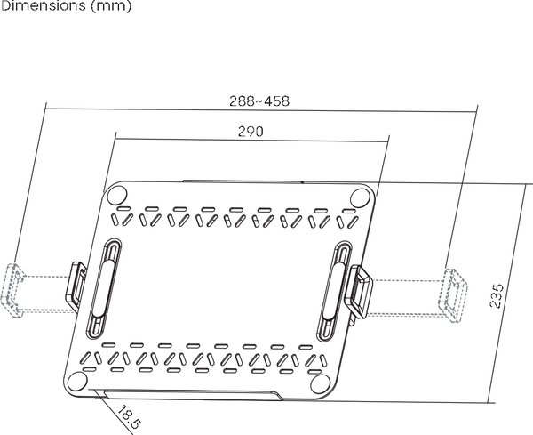Адаптер для кронштейна Ergosmart Lapter