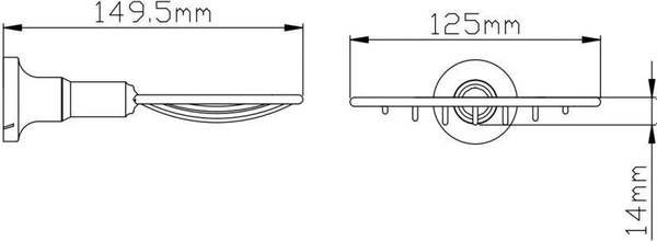 Мыльница Potato P1802-1