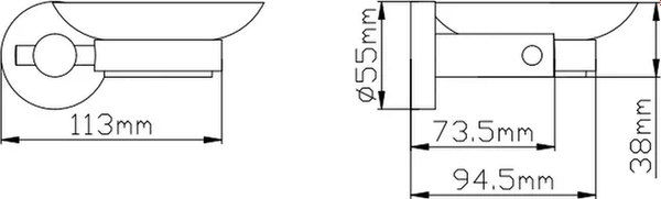 Мыльница Potato P2002