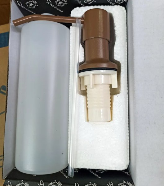 Дозатор встраиваемый в мойку Diadonna D66-19005BR