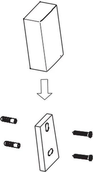 Держатель для полотенца Potato P1714-4