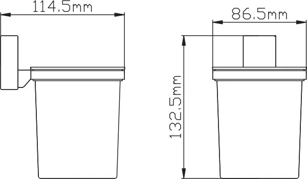 Ершик для унитаза Potato P1710