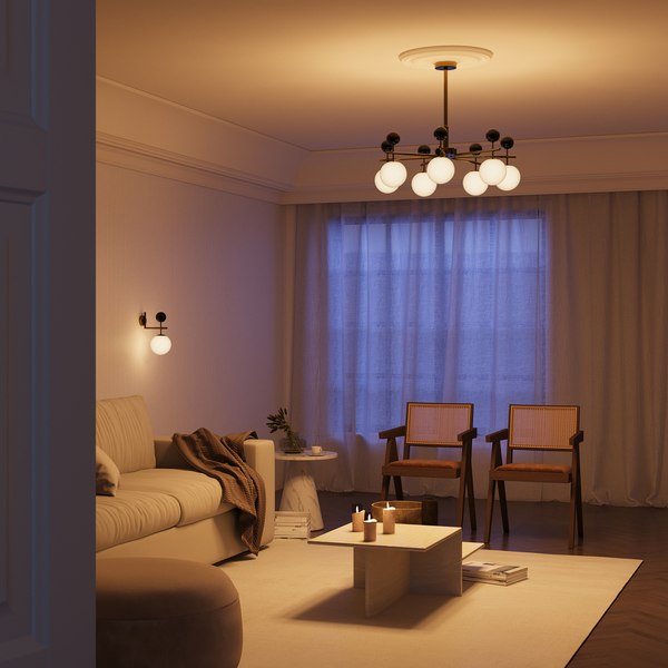 Люстра MyFar Anna MR1453-7C