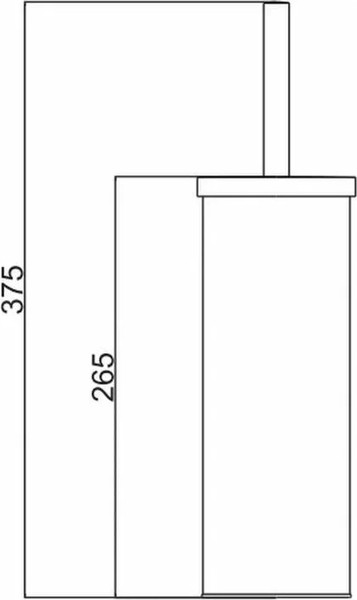 Ершик для унитаза Potato P321-7