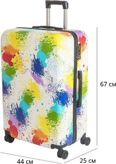 Чемодан на колесах FUSION Electronics FTS-1007-M