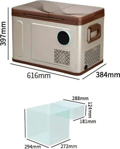 Автохолодильник Alpicool WH38 (12/24)