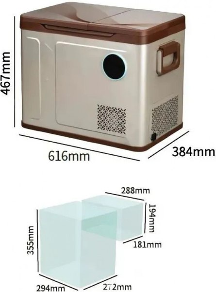 Автохолодильник Alpicool WH48 (12/24)