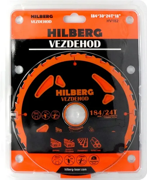 Пильный диск Hilberg Vezdehod HV182