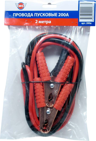 Стартовые провода M5 200а - фото