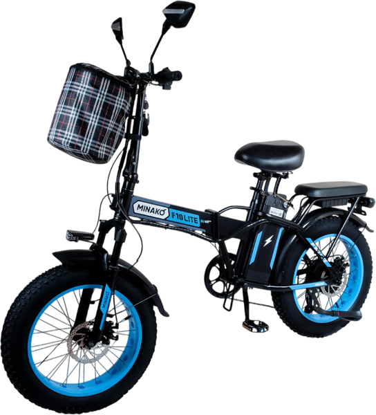 Электровелосипед Minako F10 Lite 48V 20 ah - фото