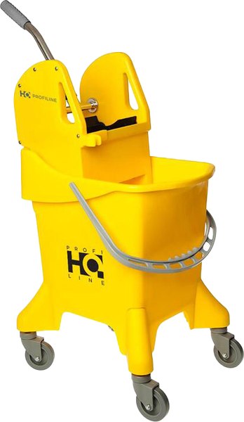 Тележка для уборки HQ Profiline Одноведерная с универсальным отжимом / 73888 - фото