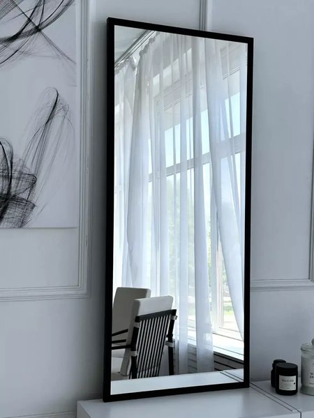 Зеркало Emze Line 52x102 / LINE.52.102.CHE - фото