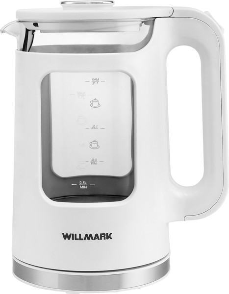 Электрочайник Willmark WEK-1725W / 2002558 (белый) - фото