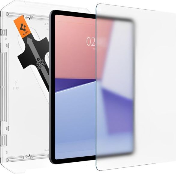 Защитное стекло для планшета Spigen Glas.tr Slim для Ipad AIR 11 6 2024 / AGL07799 - фото