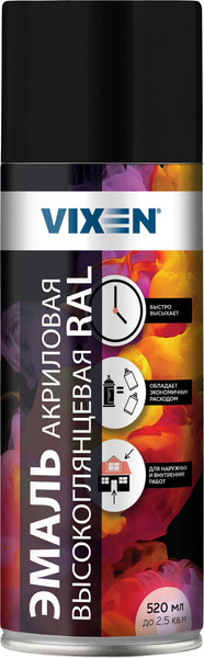 Эмаль Vixen Акриловая высокоглянцевая VX69005 - фото