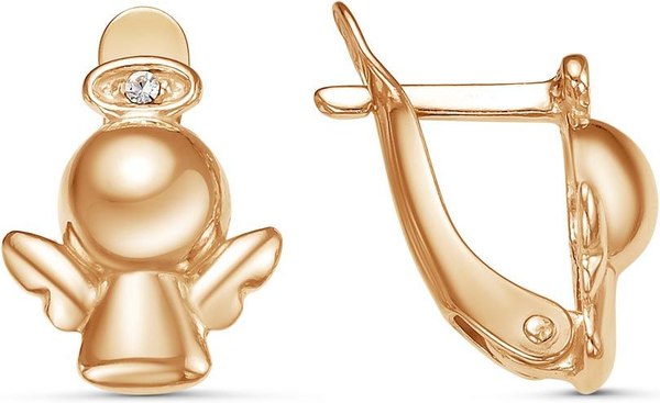 Серьги Wolves Ангелочки 1544 - фото