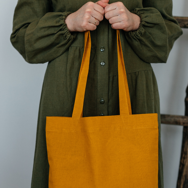 Сумка-шоппер ОМурМебель Горчичный