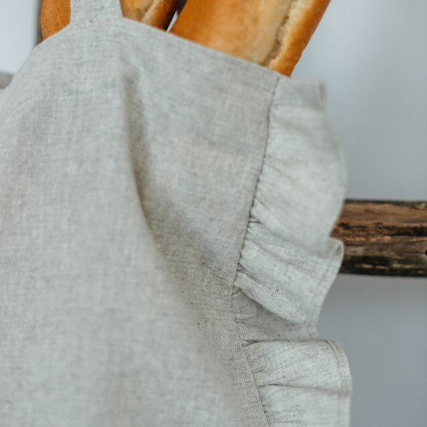 Сумка-шоппер ОМурМебель Серый рюши